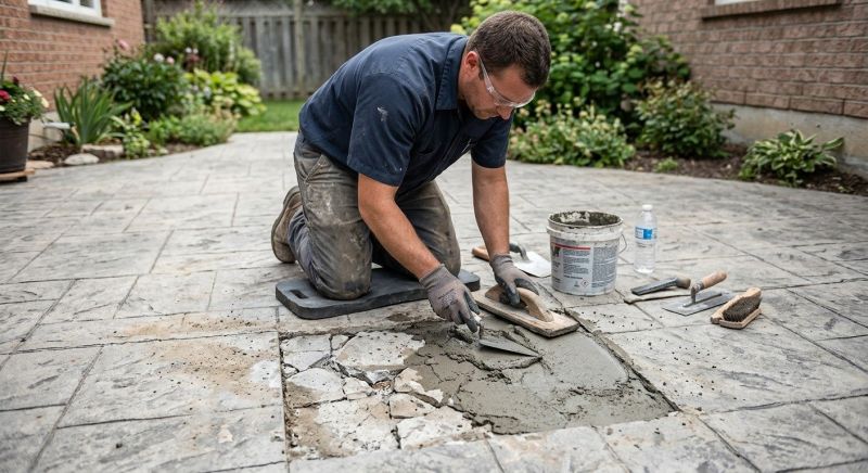 Decorative Concrete Repair in Denver, CO